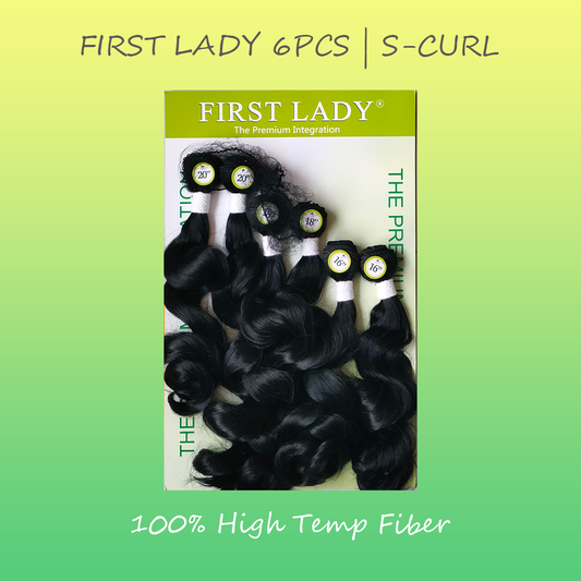 First Lady S-CURL Premium Integration 6PCS Pack